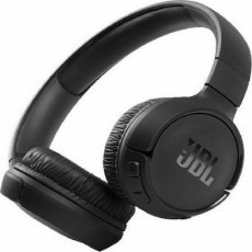 Bluetooth Stereo JBL JBLT510  Over-ear  Pure Bass Sound Multipoint, Support Voice Assistant με 40 hr Black