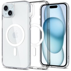 Case TPU Ancus Magnetic Ring για Apple iPhone 15 Transparent