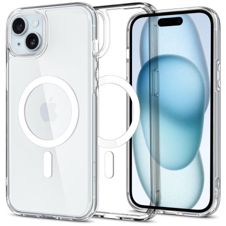 Case TPU Ancus Magnetic Ring για Apple iPhone 15 Plus Transparent