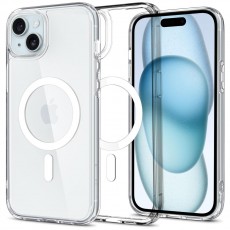 Case TPU Ancus Magnetic Ring για Apple iPhone 15 Plus Transparent