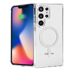 Case TPU Ancus Magsafe για Samsung SM-S918B Galaxy S23 Ultra 5G Transparent