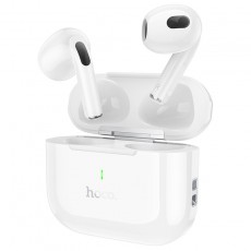 Wireless Hands Free Hoco EW58 TWS V.5.3 300mAh Compatible with Siri and 4h Talk Time White