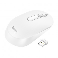 Wireless  ooth Mouse Hoco GM14 Platinum Business Wireless Mouse με 3 Πλήκτρα DPI 1200 White