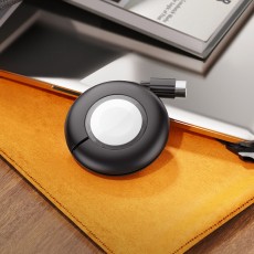 Wireless Charger Hoco CW51 for iWatch 1-9/SE/SE2/Ultra/Ultra2 Black