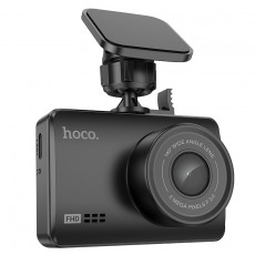 Windshield Cam Hoco DV2 1080p/30fps 200mAh WiFi FullHD Angle Lens 140° 2.45" Display Park and Night Mode