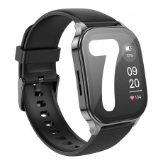 Smartwatch Hoco Y19 IP68 AMOLED Screen 1.96" 300mAh V5.2 with Call Function Metal Grey