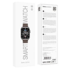 Smartwatch Hoco Y17 IP67 IPS Screen 2.03" 300mAh V5.0 with Call Function Silver