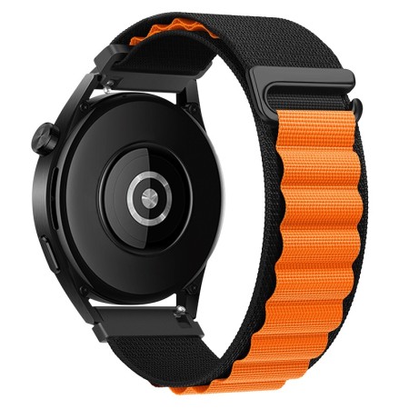 Watchband Hoco WH05 Climbing Series Nylon for Samsung Huawei Xiaomi Vivo OPPO etc 20mm Universal Black Orange