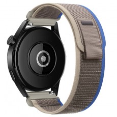 Watchband Hoco WH04 Belle Series Nylon for Samsung Huawei Xiaomi Vivo OPPO etc 22mm Universal Blue-Grey
