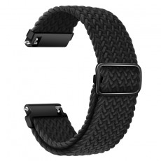 Watchband Hoco WH03 Jane Eyre Series Ultra-Thin Nylon for Samsung Huawei Xiaomi Vivo etc 20mm Universal Black
