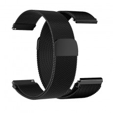 Watchband Hoco WH02 Simple Beauty Series for Samsung Huawei Xiaomi Vivo OPPO etc 20mm Universal Magnetic Steel Black