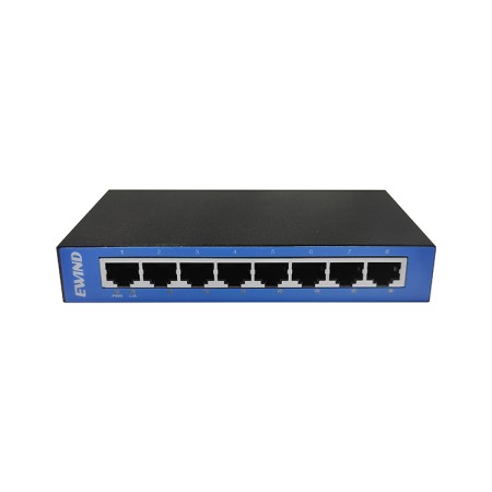 Ethernet Switch Ewind EW-S1608CG Metalic Case 8x10/100/1000Mbps Auto-Sensing RJ45