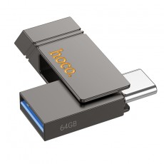 Flash Drive Hoco UD14 2 in 1 64GB USB-A 3.2 and USB-C