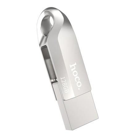 Flash Drive Hoco UD8 2 in 1 Super-Speed 128GB USB-A 3.0 and USB-C Mini Size