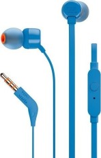 Hands Free JBL Tune 160 In-ear 3.5mm Pure Bass Sound with Mic JBLT160BLU Blue