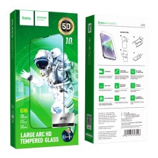 Tempered Glass Hoco Premium Series G16 Full Screen HD 5D Large Arc 0.4mm 9H for Apple  iPhone 15 10pcs