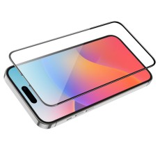 Tempered Glass Hoco Premium Series G16 Full Screen HD 5D Large Arc 0.4mm 9H for Apple iPhone 15 Pro 10pcs