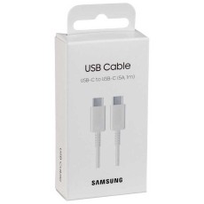 Data Cable Samsung EP-DN975BWEGWW USB-C to USB-C 5A 100w White 1m