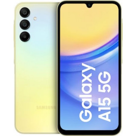 Samsung SM-A156B/DSN Galaxy A15 5G NFC Dual Sim 6.5" 4GB/128GB Yellow
