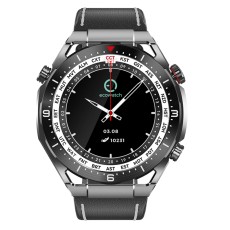 Smartwatch Maxcom Ecowatch 1 1.52” 400mAh IP67 Black with Silicon PU Leather and Metal Band