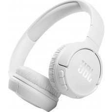 Bluetooth Stereo JBL JBLT510  Over-ear Pure Bass Sound Multipoint 40hr Support Voice Assistant White