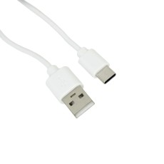 Data Cable Ancus USB AM to Micro USB-C White 20 cm