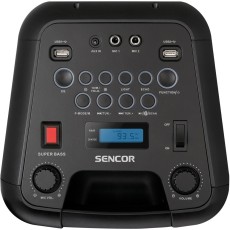 Sencor SSS 3800 Bluetooth Ηχείο, 60W, LED ,FM Radio, USB, AUX, Karaoke