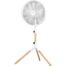 Pedestal Fan Sencor SFN 4080WH 50W 3-Speed Diameter 40cm Metal Body with Real Wood