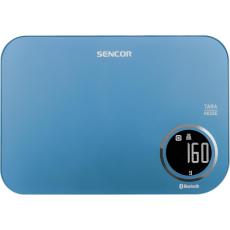 Kitchen Scale 5Kg Sencor SKS 7072BL LCD Screen and Bluetooth Connectivity to Mobile App Blue