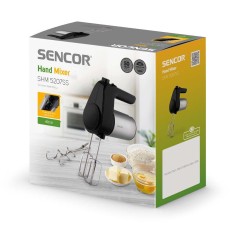 Hand Mixer 6 Speeds Turbo 400W Sencor SHM 5207 Silver