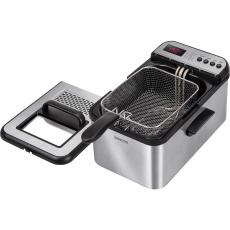 Oil Fryer Sencor SFR 8200SS with Temperature Control and Timer 3.2lt 2200W Silver