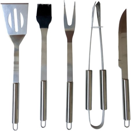 Grill Utensils Fieldmann FZG 9016 5 Pcs. with Spatula, Brush, Fork, Tongs and Knife