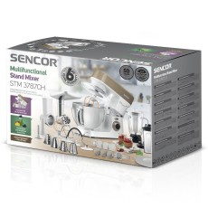 Food Processor 6 Speeds 5 in 1 5lt 1200W Sencor STM 3787CH White/Gold