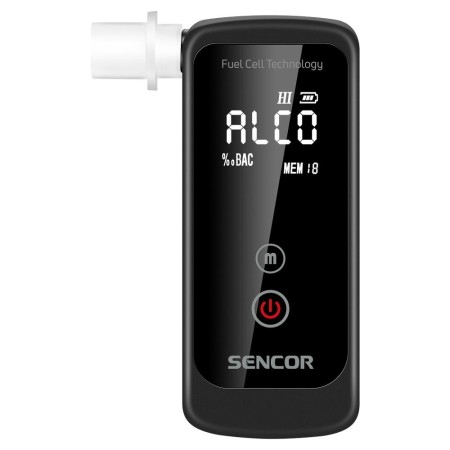 Alcohol Tester Sencor SCA BA40FC with Digital LCD Display and Alarm