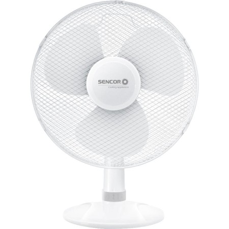 Desktop Fan Sencor SFE 4037WH-EUE3 50W Diameter 40cm with 3 Speeds and Horizontal Rotation of 90° White