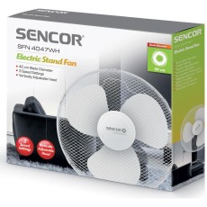 Floor Fan Diameter 40cm Sencor SFN 4047WH-EUE3 White