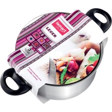 Casserole SS16x9.5cm 1.8lt Stainless steel Lamart LTB1695 Silver