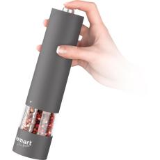 Ηλεκτρικός Μύλος Lamart LT7021 με Rubber Επίστρωση και Φωτισμό 60ml Γκρι