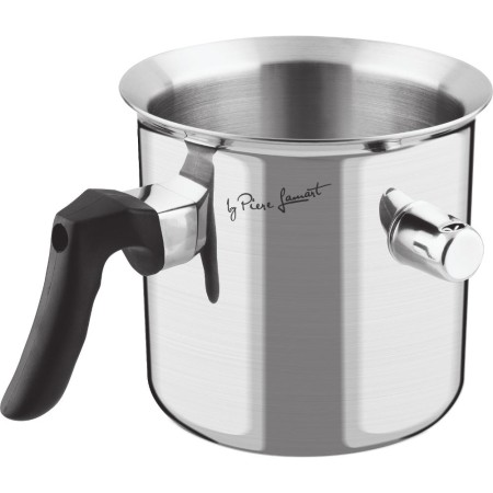 Milk Pot Bain Marie 1lt 14cm Stainless Steel Lamart MILK LT1233