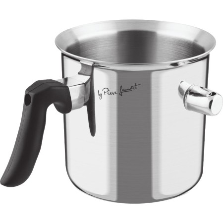 Milk Pot Bain Marie 1.5lt 15cm Stainless Steel Lamart MILK LT1234