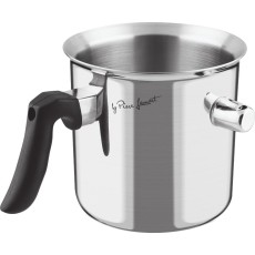 Milk Pot Bain Marie 1.5lt 15cm Stainless Steel Lamart MILK LT1234
