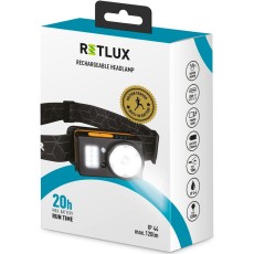 Rechargeable headlamp with powerbank Retlux RPL 702