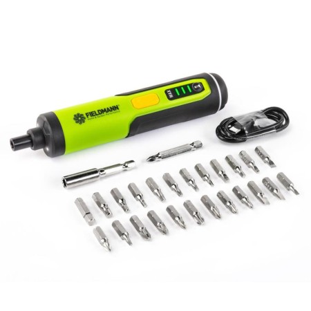 Cordless Screwdriver Fieldmann FDS 10105-A 1300mAh with LED Light Max. Torque 3Nm and Battery Indicator