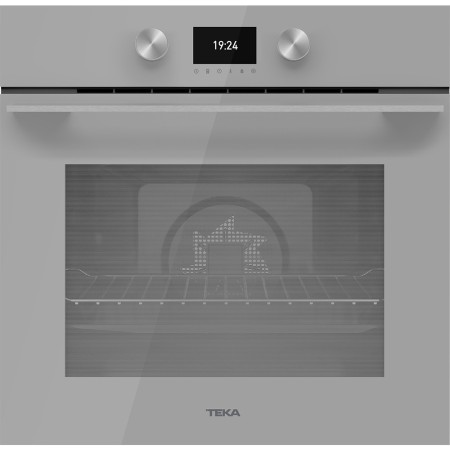 Built-in TEKA Multi-function Oven with SurroundTemp and 20 Programmed Recipe 70lt 60cm HLB 8600 SM Steam Grey