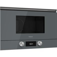 TEKA Built-in Microwave Oven Grill and Ceramic Base 22lt 39x60cm ML 8220 BIS L ST Urban Grey