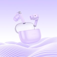 Wireless Hands Free Hoco EQ12 Rima TWS V5.3 350 mAh Master/Slave Switch Purple