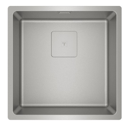 Inox Sink TEKA 3 in 1 Installation 1 Troughs 44x44cm FLEXLINEA RS15 40.40 M-FX FORTINOX