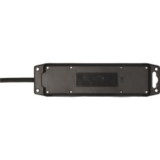 Outdoor  Power Strip Brennenstuhl  with 3 Inlet Sockets and On / Off Switch Cable 2 m IP44 Black