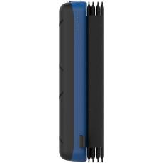 Solar Power Bank Wonder WX20S 20000mAh with 2 x USB-A and 1 x USB-C Output and Flashlight Black