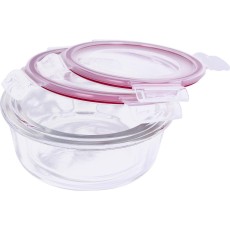 LAMART LT6058 2pcs Food Containers, Airtight and Waterproof, 600ml and 950ml